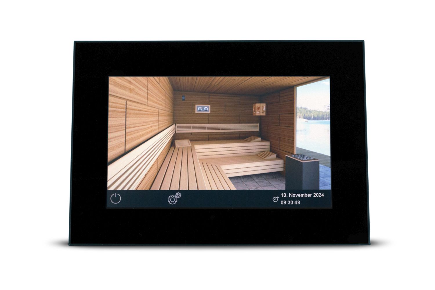 Steuergerät EOS EmoTouch 3 Sauna schwarz, mit Touchscreen-Bedienteil